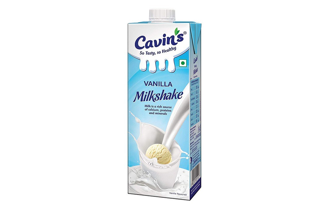 Cavin's Vanilla Milkshake    Tetra Pack  1 litre